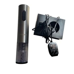 Secura Electric Wine Opener‎ Model SWO 3N Stainless Steel Rechargeable